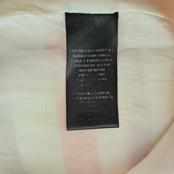 CAROLINA HERERRA Multicolor Striped Mini Skirt with Pockets & Zip Closure Sz 4 - Picture 15 of 16